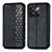 Leather Case Stands Flip Cover Holder S01D for OnePlus Ace Pro 5G Black