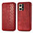 Leather Case Stands Flip Cover Holder S01D for Oppo F21 Pro 4G Red