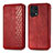 Leather Case Stands Flip Cover Holder S01D for Oppo Find X5 Pro 5G Red