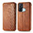 Leather Case Stands Flip Cover Holder S01D for Oppo Reno5 A