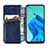 Leather Case Stands Flip Cover Holder S01D for Oppo Reno5 A