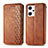 Leather Case Stands Flip Cover Holder S01D for Oppo Reno7 A