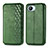 Leather Case Stands Flip Cover Holder S01D for Realme C30 Green