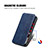 Leather Case Stands Flip Cover Holder S01D for Realme GT 5G