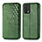 Leather Case Stands Flip Cover Holder S01D for Realme GT Master 5G Green