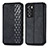 Leather Case Stands Flip Cover Holder S01D for Realme GT Master Explorer 5G Black