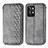 Leather Case Stands Flip Cover Holder S01D for Realme GT2 Pro 5G Gray