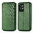 Leather Case Stands Flip Cover Holder S01D for Realme GT2 Pro 5G Green