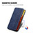 Leather Case Stands Flip Cover Holder S01D for Realme Narzo 60 5G