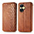 Leather Case Stands Flip Cover Holder S01D for Realme Narzo N55