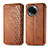 Leather Case Stands Flip Cover Holder S01D for Realme V50 5G