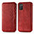 Leather Case Stands Flip Cover Holder S01D for Samsung Galaxy A02s Red