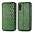 Leather Case Stands Flip Cover Holder S01D for Samsung Galaxy A04s Green