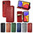 Leather Case Stands Flip Cover Holder S01D for Samsung Galaxy A21 SC-42A