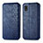 Leather Case Stands Flip Cover Holder S01D for Samsung Galaxy A21 SC-42A