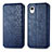 Leather Case Stands Flip Cover Holder S01D for Samsung Galaxy A22 5G SC-56B