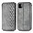 Leather Case Stands Flip Cover Holder S01D for Samsung Galaxy A22s 5G Gray