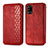 Leather Case Stands Flip Cover Holder S01D for Samsung Galaxy A31 Red