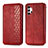 Leather Case Stands Flip Cover Holder S01D for Samsung Galaxy A32 5G Red