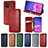 Leather Case Stands Flip Cover Holder S01D for Samsung Galaxy A91