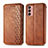 Leather Case Stands Flip Cover Holder S01D for Samsung Galaxy M13 4G