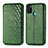 Leather Case Stands Flip Cover Holder S01D for Samsung Galaxy M30s Green