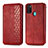 Leather Case Stands Flip Cover Holder S01D for Samsung Galaxy M30s Red