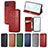 Leather Case Stands Flip Cover Holder S01D for Samsung Galaxy Note 10 Lite