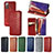 Leather Case Stands Flip Cover Holder S01D for Samsung Galaxy Note 20 5G