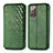 Leather Case Stands Flip Cover Holder S01D for Samsung Galaxy Note 20 5G Green