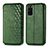 Leather Case Stands Flip Cover Holder S01D for Samsung Galaxy S20 5G Green