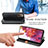 Leather Case Stands Flip Cover Holder S01D for Samsung Galaxy S20 FE 4G