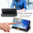 Leather Case Stands Flip Cover Holder S01D for Samsung Galaxy S20 Plus