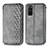 Leather Case Stands Flip Cover Holder S01D for Samsung Galaxy S20 Plus 5G Gray