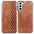 Leather Case Stands Flip Cover Holder S01D for Samsung Galaxy S21 FE 5G