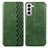 Leather Case Stands Flip Cover Holder S01D for Samsung Galaxy S21 FE 5G