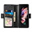 Leather Case Stands Flip Cover Holder S01D for Samsung Galaxy Z Fold3 5G