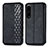 Leather Case Stands Flip Cover Holder S01D for Sony Xperia 1 IV SO-51C Black