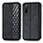 Leather Case Stands Flip Cover Holder S01D for Sony Xperia 10 III Lite Black