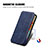 Leather Case Stands Flip Cover Holder S01D for Vivo T1 5G India