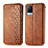 Leather Case Stands Flip Cover Holder S01D for Vivo V21 5G