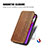 Leather Case Stands Flip Cover Holder S01D for Vivo Y10