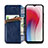 Leather Case Stands Flip Cover Holder S01D for Vivo Y11