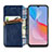 Leather Case Stands Flip Cover Holder S01D for Vivo Y21s