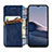 Leather Case Stands Flip Cover Holder S01D for Vivo Y30g