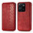 Leather Case Stands Flip Cover Holder S01D for Vivo Y35 4G