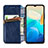 Leather Case Stands Flip Cover Holder S01D for Vivo Y77e 5G