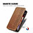 Leather Case Stands Flip Cover Holder S01D for Xiaomi Mi 11i 5G (2022)