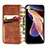 Leather Case Stands Flip Cover Holder S01D for Xiaomi Mi 11i 5G (2022)