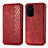 Leather Case Stands Flip Cover Holder S01D for Xiaomi Mi 11i 5G Red